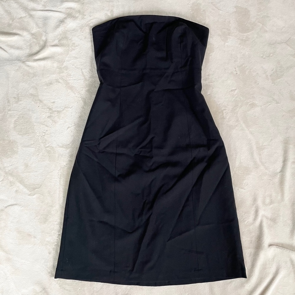 Black Strapless Dress